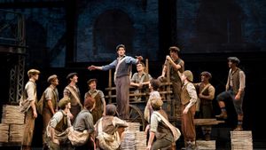 Newsies: The Broadway Musical's poster