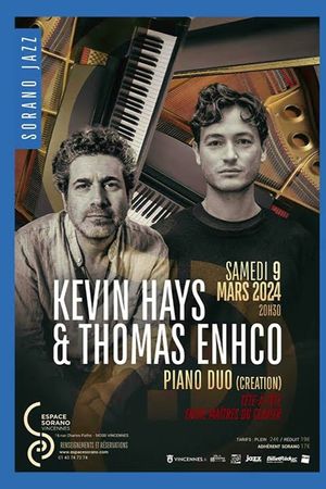 Thomas Enhco solo / T. Enhco & Kevin Hays -  Jazz sous les Pommiers 2025's poster