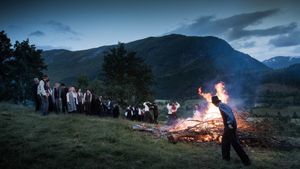 Astrup: Flammen over Jølster's poster