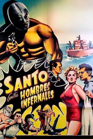 Santo vs. Infernal Men's poster