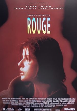 Three Colors: Red's poster