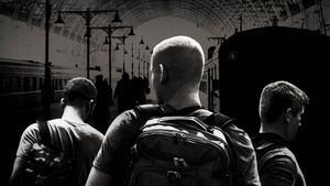 The 15:17 to Paris's poster