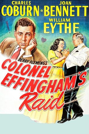 Colonel Effingham's Raid's poster