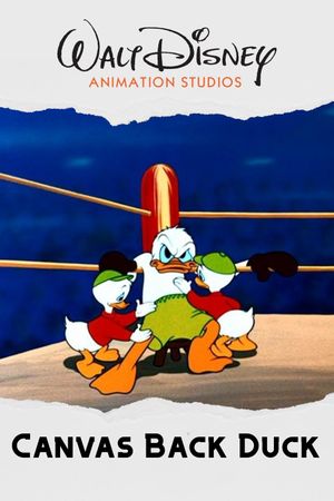 Canvas Back Duck's poster