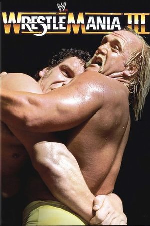 WrestleMania III's poster