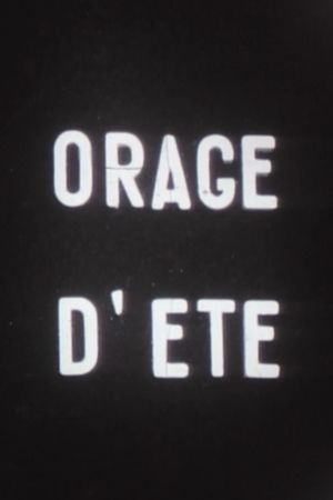 Orage d'été's poster