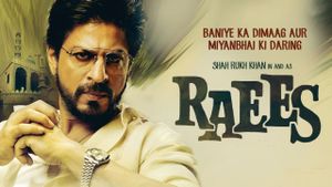 Raees's poster