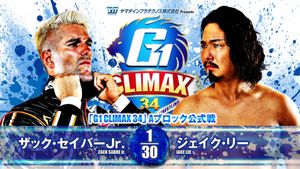 NJPW G1 Climax 34: Day 5's poster