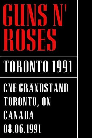 Guns N' Roses - CNE Grandstand Toronto's poster