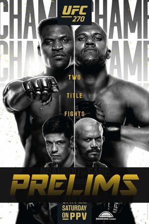 UFC 270: Ngannou vs. Gane's poster