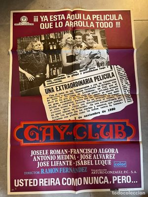 Gay Club's poster