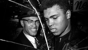Blood Brothers: Malcolm X & Muhammad Ali's poster