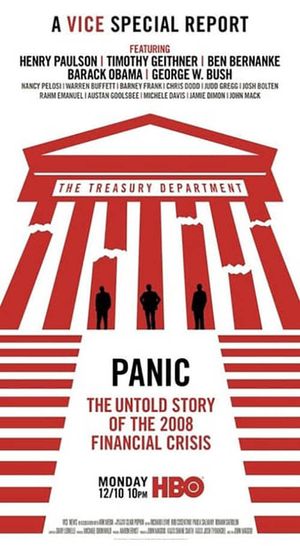Panic: The Untold Story of the 2008 Financial Crisis's poster