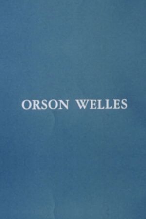 Portrait: Orson Welles's poster