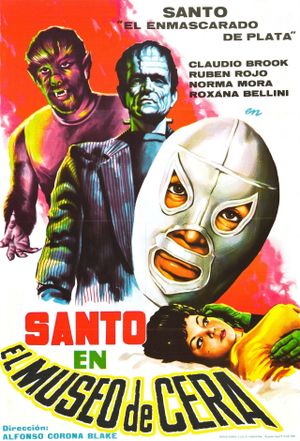Santo in the Wax Museum's poster