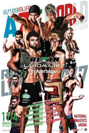 RIZIN LANDMARK 7 in AZERBAIJAN's poster