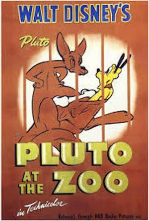 Pluto at the Zoo's poster