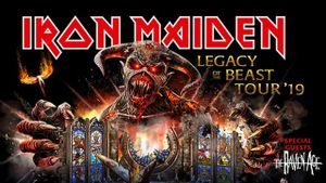 Iron Maiden - Legacy Of The Beast Tour's poster