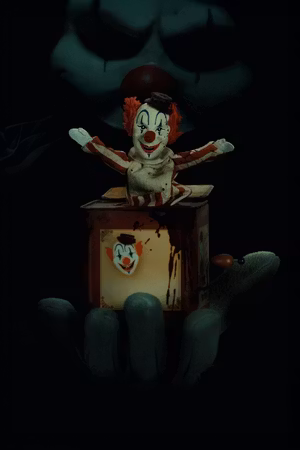Clown in a Cornfield's poster