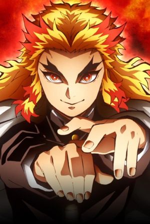 Demon Slayer: Kimetsu no Yaiba - The Movie: Mugen Train's poster