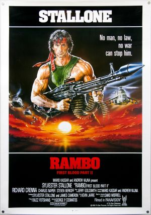 Rambo: First Blood Part II's poster