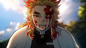 Demon Slayer: Kimetsu no Yaiba - The Movie: Mugen Train's poster