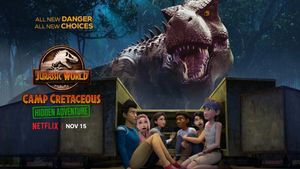 Jurassic World Camp Cretaceous: Hidden Adventure's poster