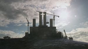 The Brutalist's poster