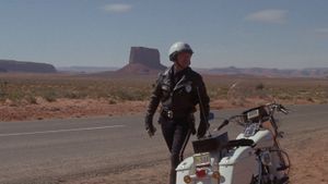 Electra Glide in Blue's poster