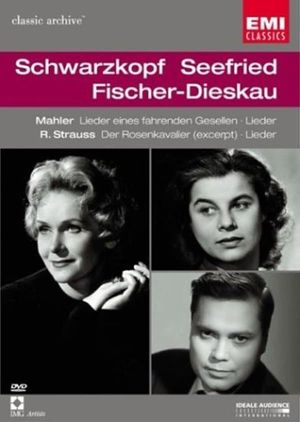 Schwarzkopf*, Seefried*, Fischer-Dieskau* – Mahler . R. Strauss's poster