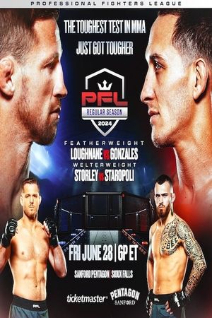 PFL 2024 #6: Regular Season - Loughnane vs. Gonzales's poster