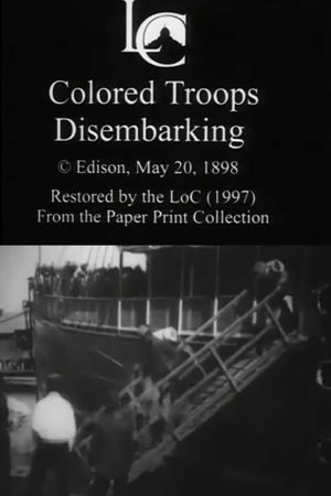 Colored Troops Disembarking's poster