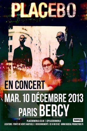 Placebo In concert Paris 2013's poster image