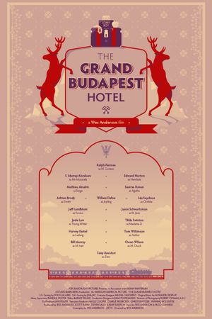 The Grand Budapest Hotel's poster