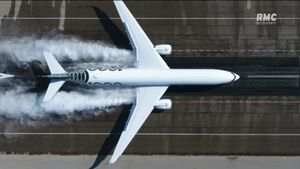 Making of: Airbus A350's poster
