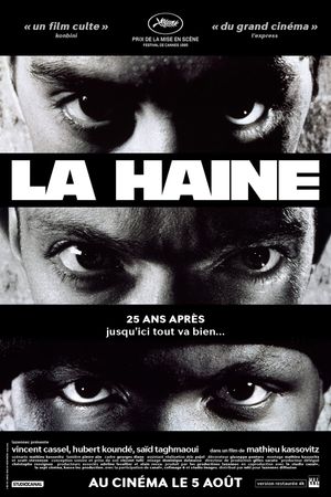 La haine's poster