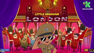 Little Singham in London's poster