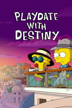 Maggie Simpson in "Playdate with Destiny"'s poster
