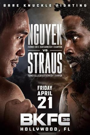 BKFC 38: Nguyen vs. Straus's poster