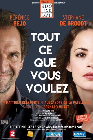 Tout ce que vous voulez's poster