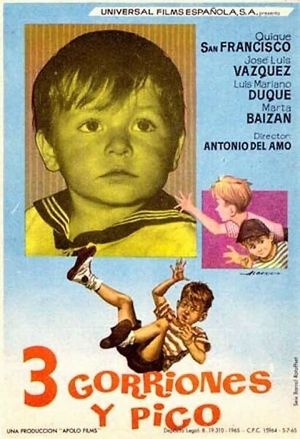 Tres gorriones y pico's poster