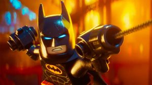 The Lego Batman Movie's poster
