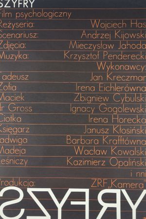 Szyfry's poster