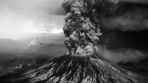 The Eruption of Mount St. Helens!'s poster