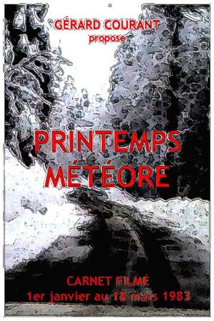 Printemps Météore's poster