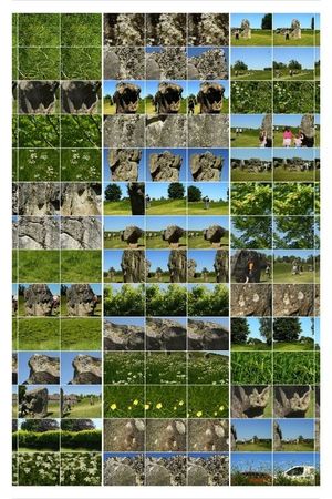 Interactions 9: Stone Circle, Avebury's poster