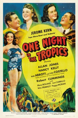 One Night in the Tropics's poster