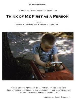Think of Me First as a Person's poster