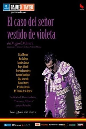 El caso del señor vestido de violeta's poster