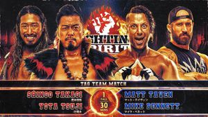 NJPW: Fighting Spirit Unleashed 2024's poster